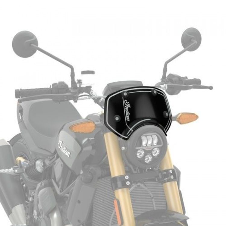 Indian FTR1200 Low Wind Deflector without Headlight Cowl Cutout