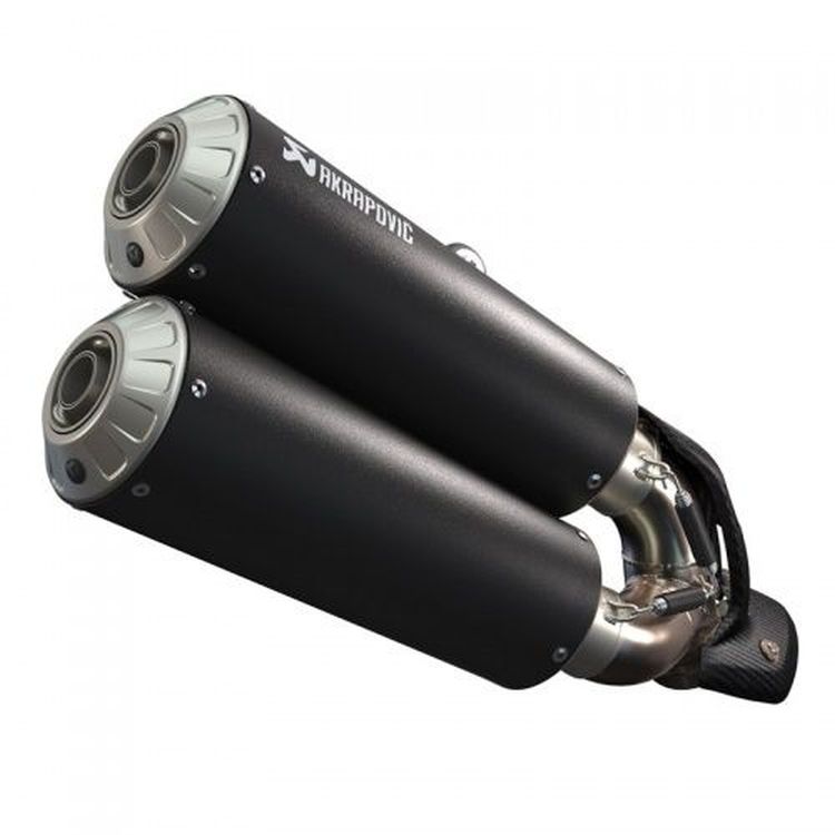 Indian FTR Low Mount Slip-On Exhaust by Akrapovic