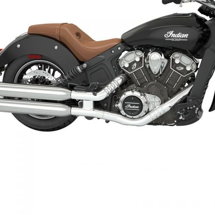 Indian Scout Heat Exhaust Shields, Chrome