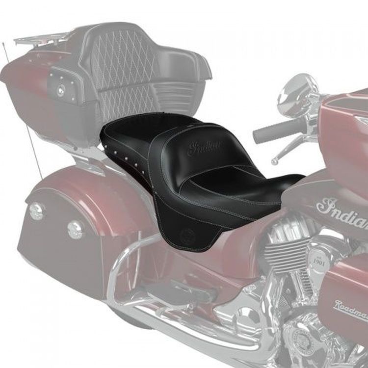 Indian ClimaCommand Classic Seat, Black (Compatible with Rider Command)