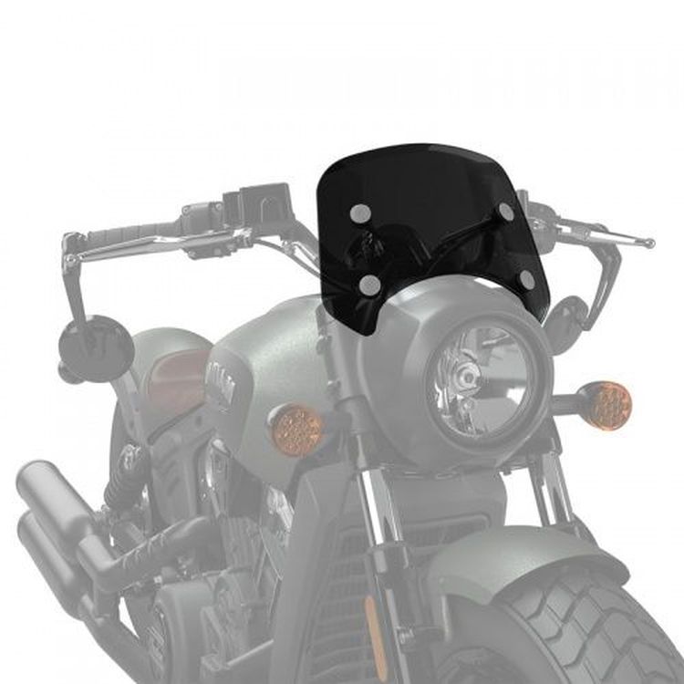 Indian Low Wind Deflector for Scout Bobber, Tinted
