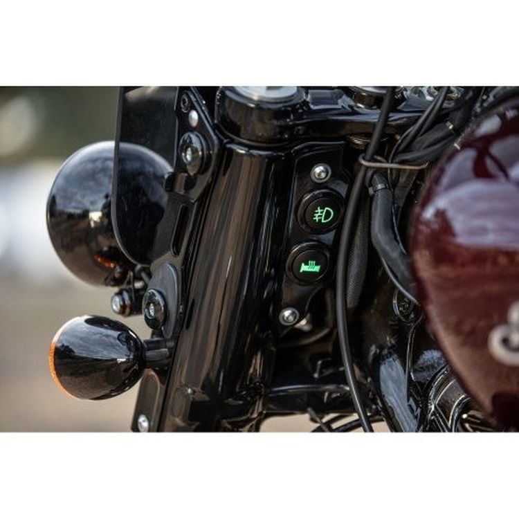 Indian Chief/ Super Chief Nacelle Accessory Switch for Heated Grips, Cruiser Black