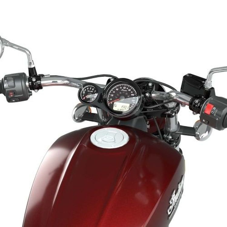 Indian Scout Rev Counter RPM Tachometer with Shift Light Moore Speed