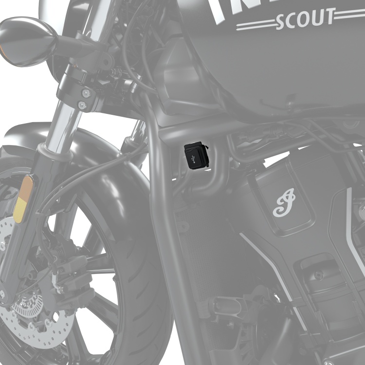 Indian Motorcycle USB Port Kit For Scout 1250cc Range