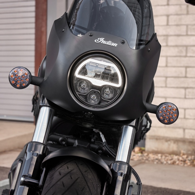 Indian Motorcycle LED Pathfinder Headlight for Scout 1250cc Range