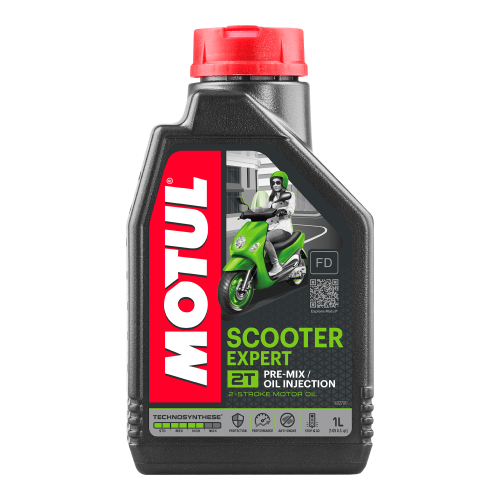 MOTUL Scooter Expert 2T Engine Oil (For Scooters and ATVs)