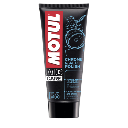 MOTUL E6 Chrome & Aluminium Polish (100ml)