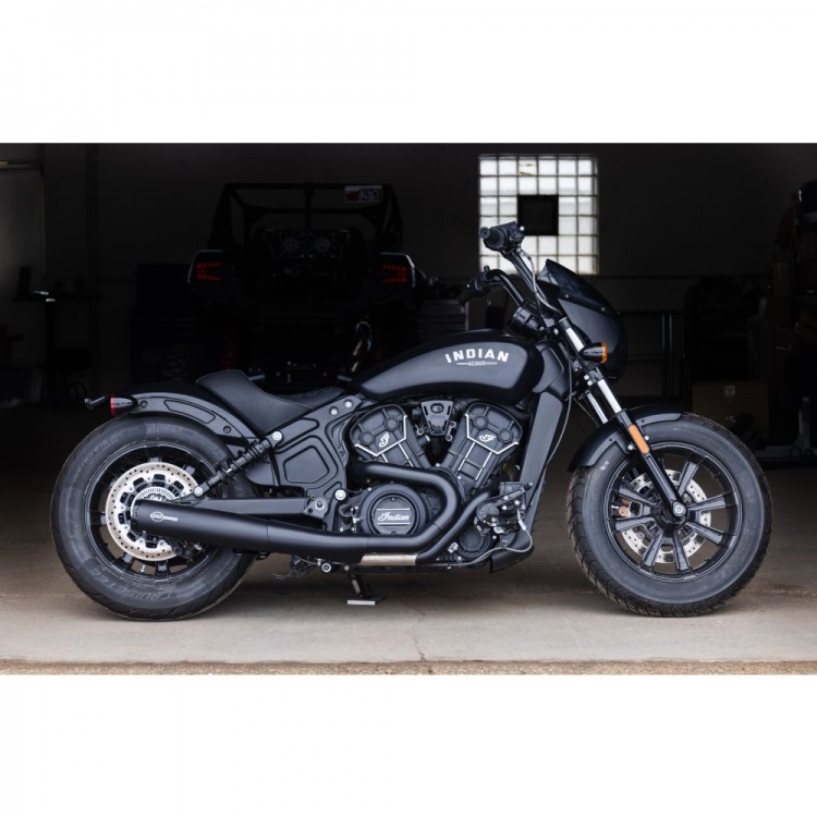 Indian Scout S&S Cycle 2 into 1 Grand National Full Exhaust System