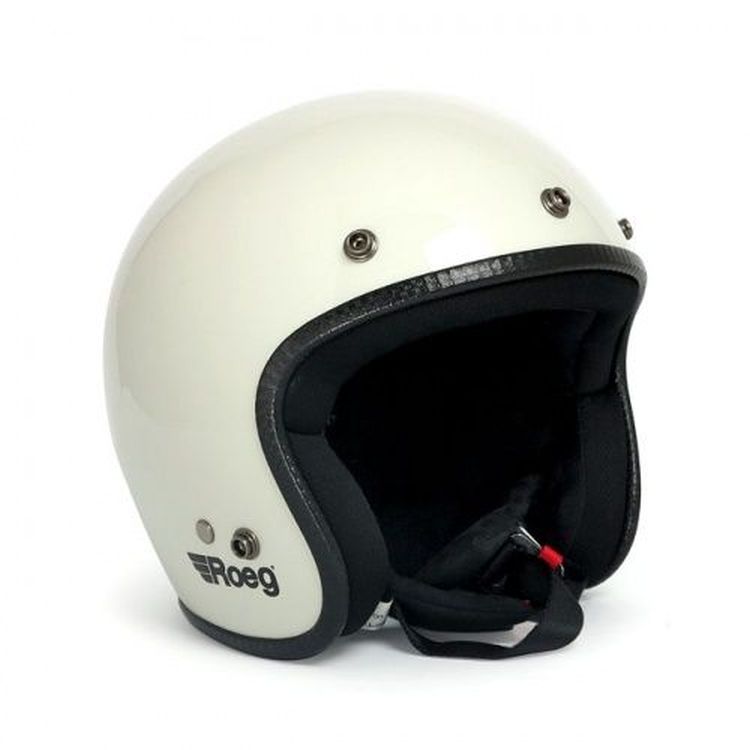 Roeg JETT Open Face Helmet, Fog White