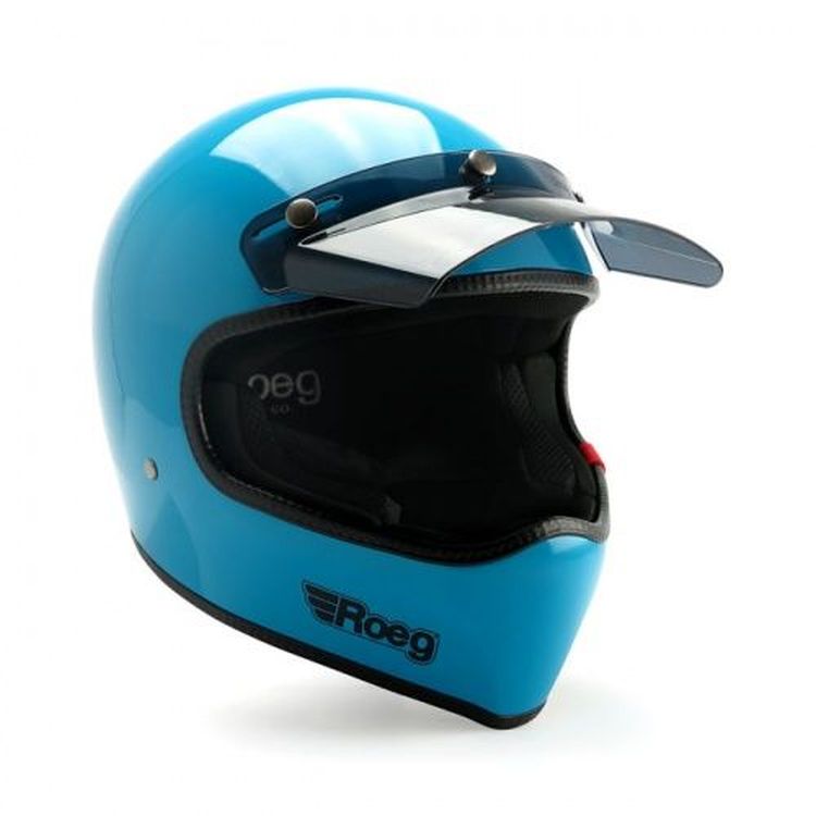 Roeg Peruna Motorcycle Full Face Helmet Sky Gloss