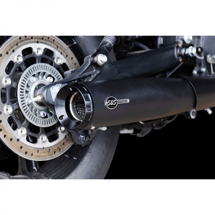 Indian Scout S&S Cycle 2 into 1 Grand National Full Exhaust System Moore Speed Racing