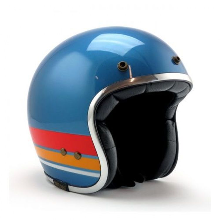 Roeg JETTson Bronco Open Face Helmet, Gloss Blue