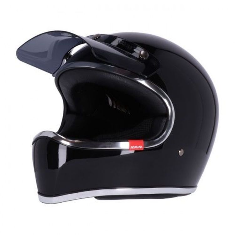 Roeg Peruna 2.0. Midnight Full Face Helmet, Metallic Black