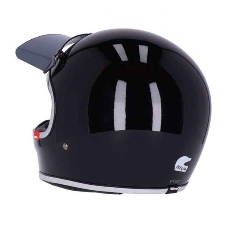 Roeg Peruna 2.0. Midnight Full Face Helmet, Metallic Black