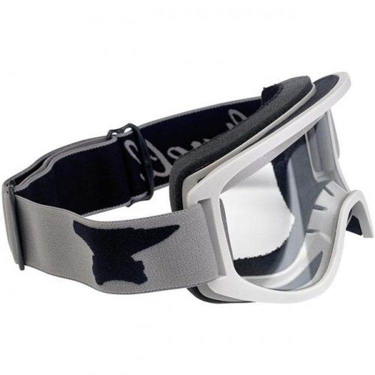 Biltwell Moto 2.0 Goggles Script Titanium