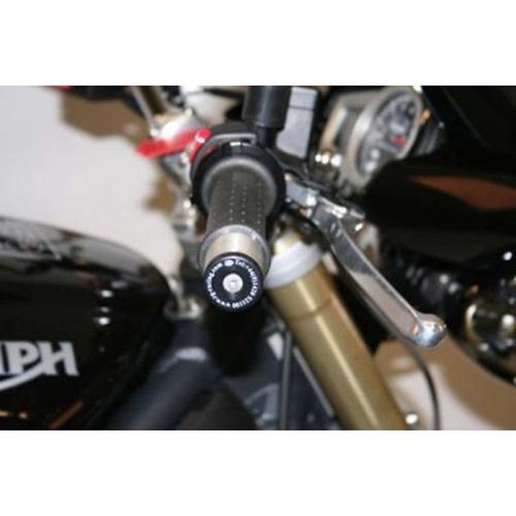 Bar End Sliders, Triumph STREET Triple '07-'12, Daytona 600/650/TT 600/Speed Four/Thruxton '04-