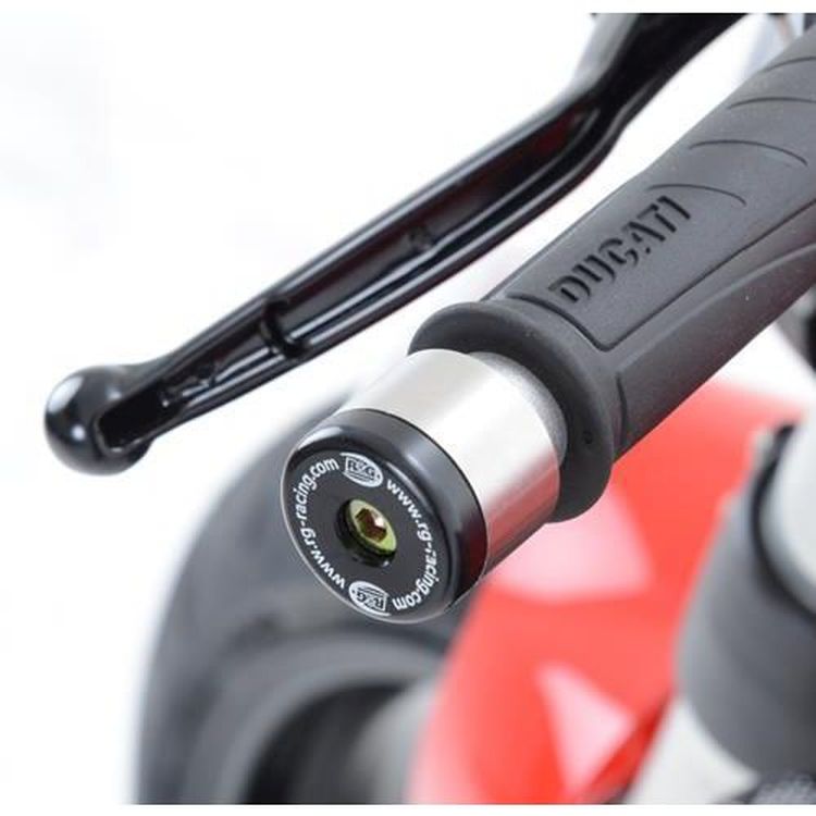 Bar End Sliders, for Renthal / LSL bars & 848 '08- / Monster 1200(S) / RC125/200 (cut grips)