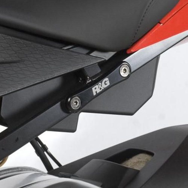 Rear Footrest Plate (pair), BMW S1000RR '10-'15 / S1000R '14-