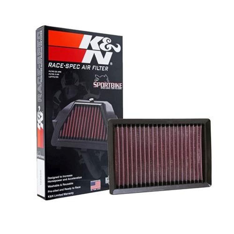 K&N Performance Lifetime Motorcycle Race Specific Air Filter - BM-1010R