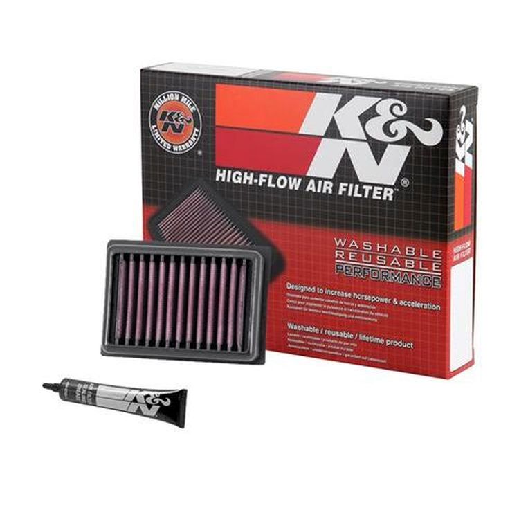 K&N Performance Lifetime Motorcycle Air Filter - BM-6012