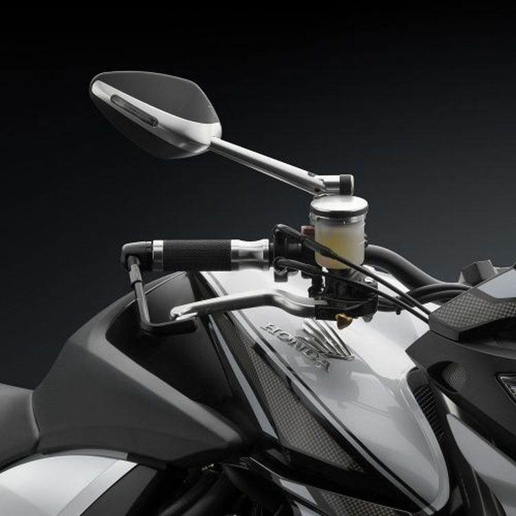 Rizoma Veloce L Mirror with Integrated Indicator - Sports Bikes