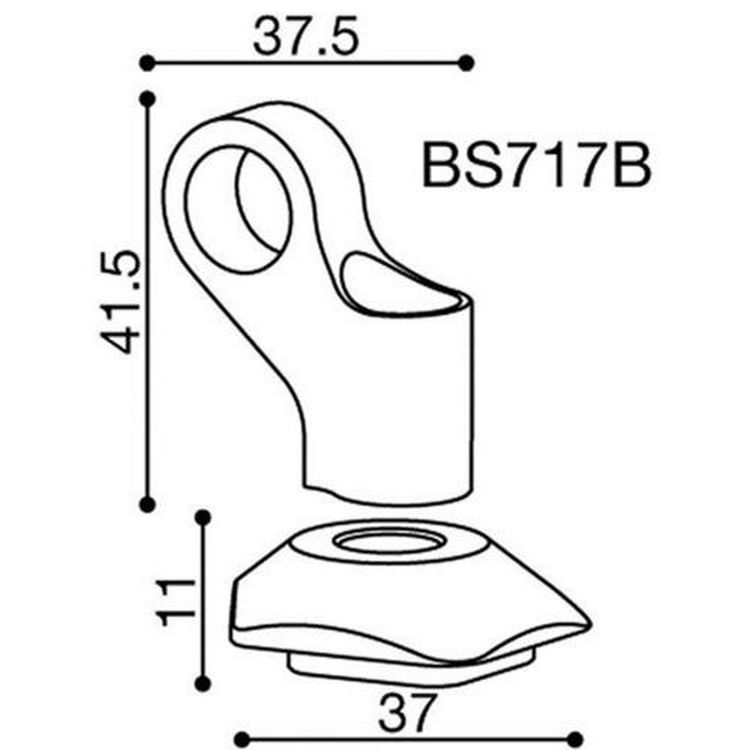 Rizoma Mirror Adapter BS717