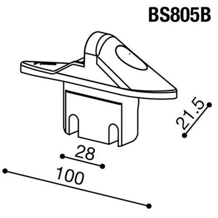 Rizoma Mirror Adapter BS805