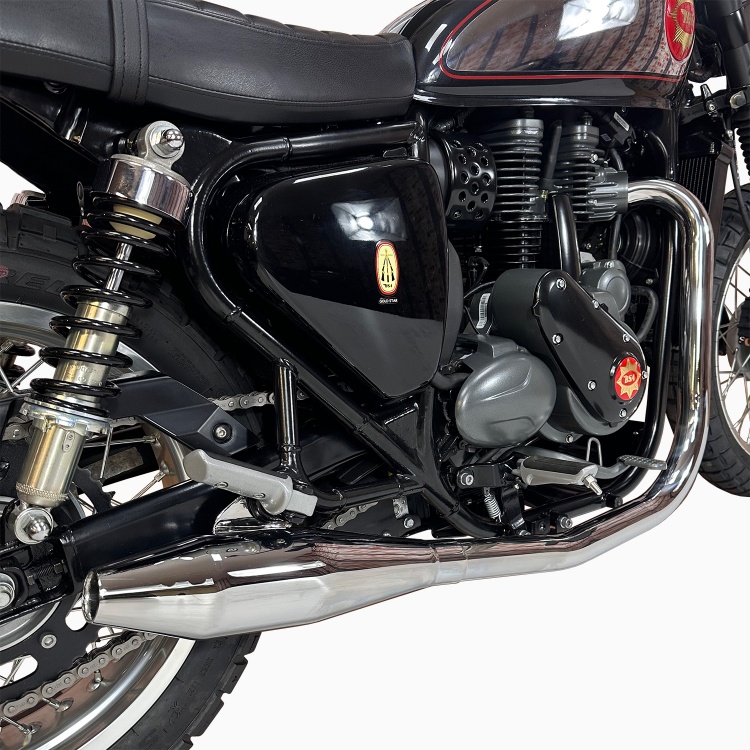 2023 BSA Gold Star Scrambler Full Exhaust System