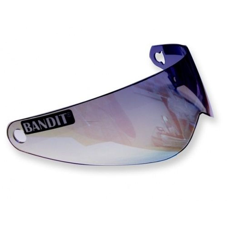 Bandit XXR / Super Street 2 / Crystal Iridium Mirror Visor