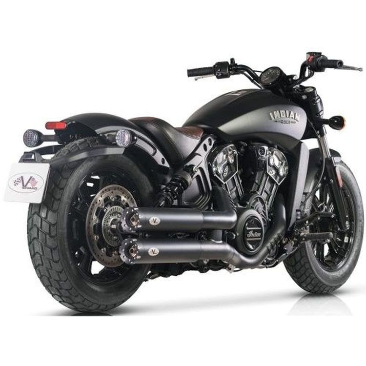 Indian Scout Exhausts - Moore Speed Racing