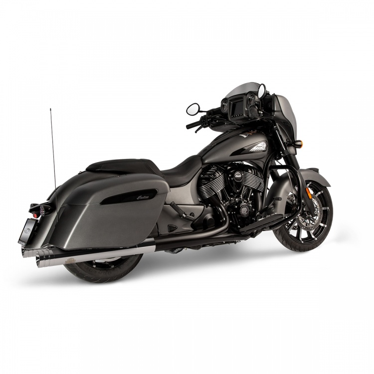 Jekill & Hyde Exhaust with Electronically Adjustable Noise Valve for 2020 Indian Chieftain 111CID Models & 2020 Indian Springfield 111CID Models