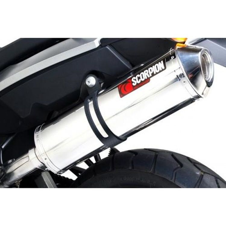 Factory Oval Scorpion Exhaust For BMW R1200 GS 2004-2009