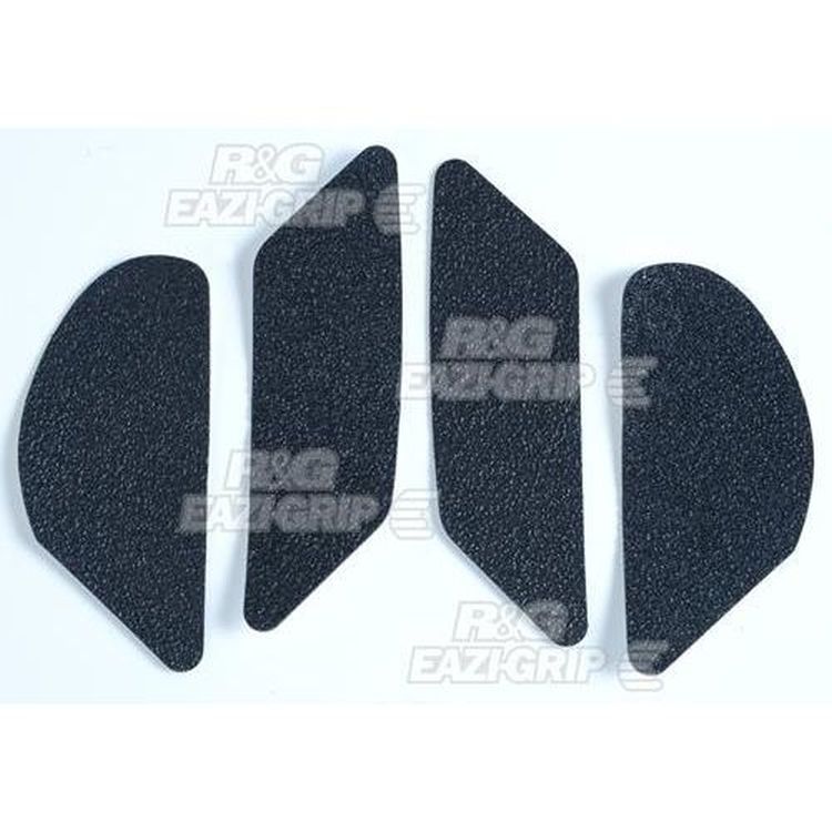 Triumph 675 Daytona / Street Triple '13- / Street Triple RX '15- Traction Pads : Black  6-Grip Kit