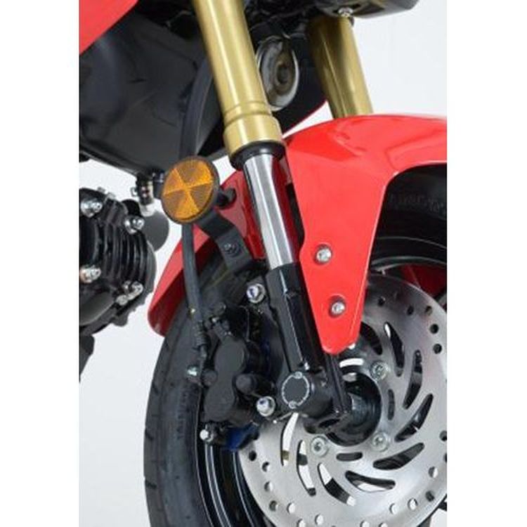 Fork Protectors, Honda CBR125R '11- / CBF125 '09- / SH125i / SH150i / MSX125 (Grom)/ Kymco 125 K-Pipe '13-