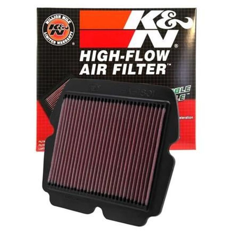 K&N Performance Lifetime Motorcycle Air Filter - HA-1801