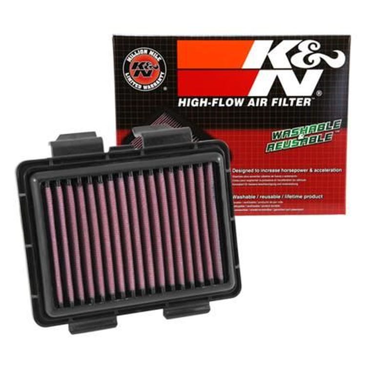 K&N Performance Lifetime Motorcycle Air Filter - HA-2513