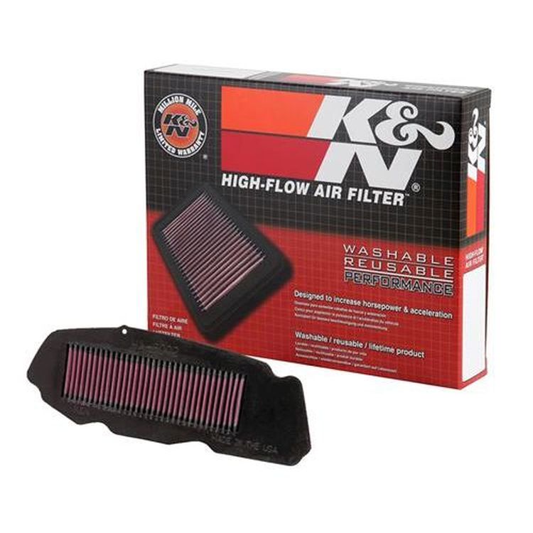 K&N Performance Lifetime Motorcycle Air Filter - HA-6002
