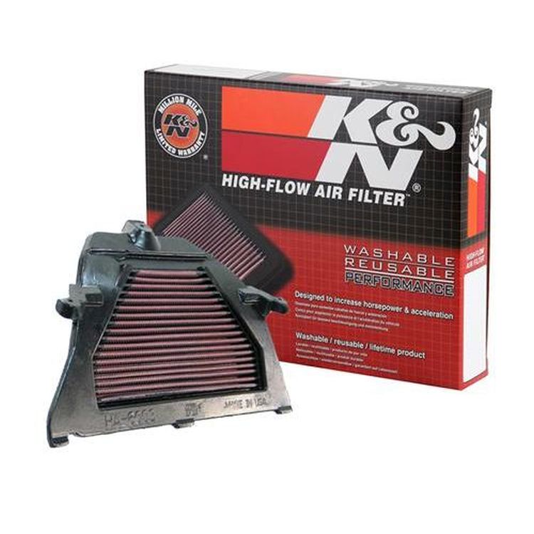 K&N Performance Lifetime Motorcycle Air Filter - HA-6003
