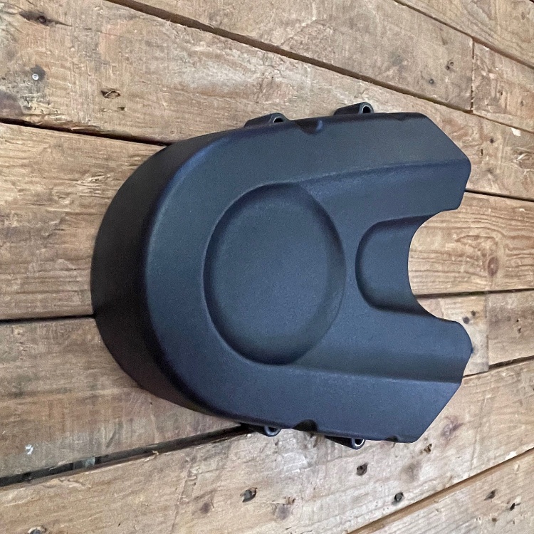 Indian Scout front pulley cover - matt black