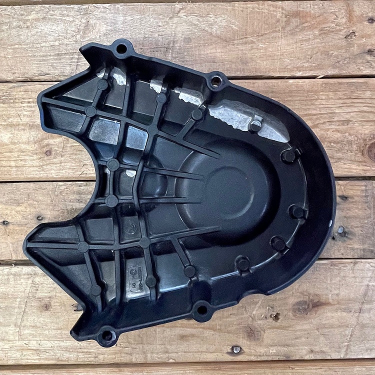Indian Scout front pulley cover - matt black