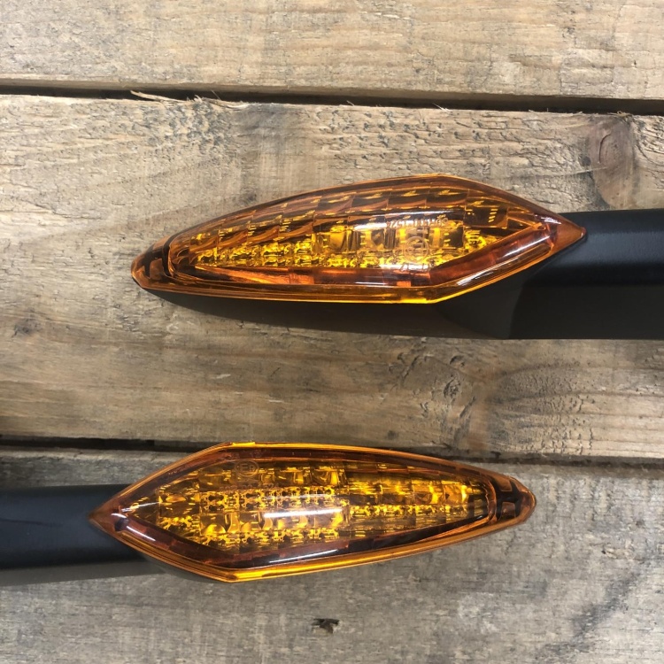 Genuine Indian FTR 1200 Front Indicators with Mounts - Moore Speed Racing