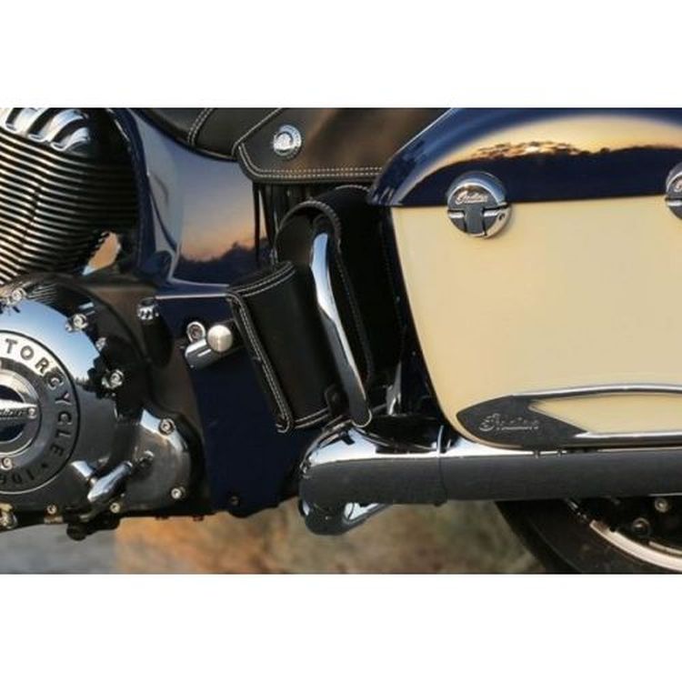 Indian Motorcycle Heritage genuine leather rear highway bar bag