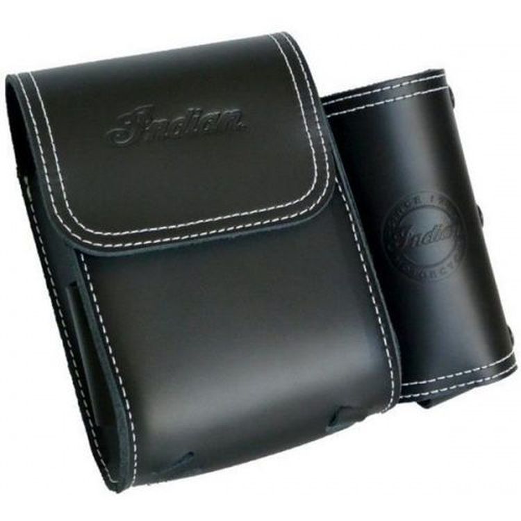 Indian Motorcycle Heritage genuine leather rear highway bar bag