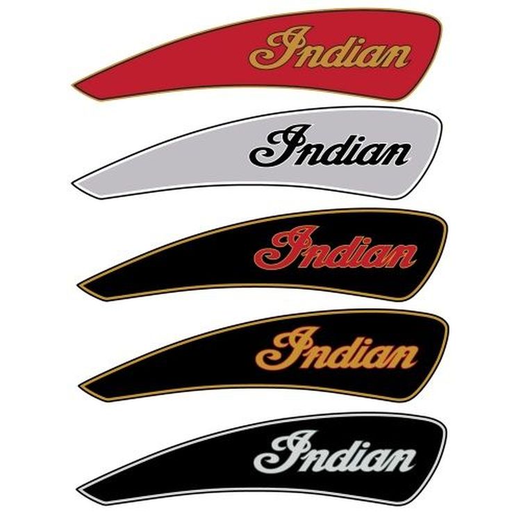 Indian Scout ''Indian Script'' Tank Decal