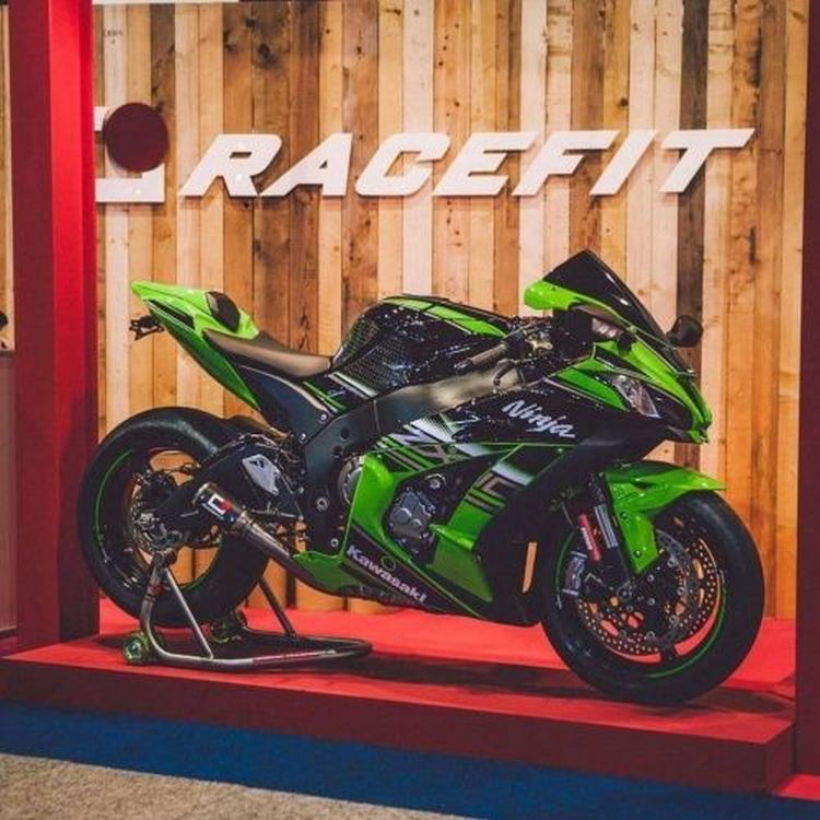Racefit Growler-X Exhaust For 2016-2020 Kawasaki ZX10-R (Rider Footrest Mount)