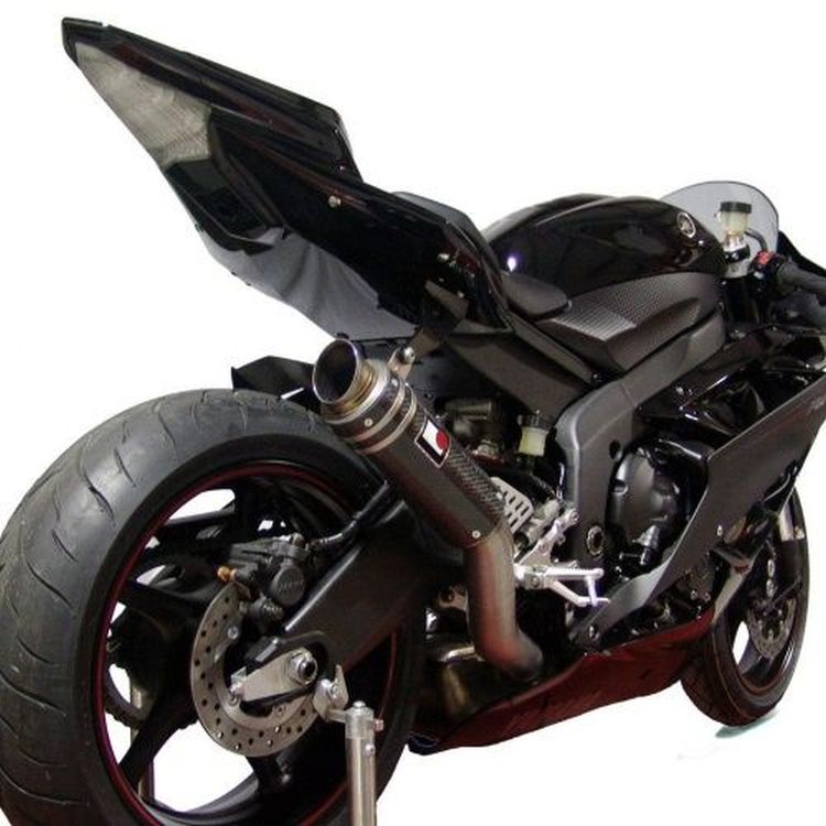 Racefit Growler Exhaust For 2006-2016 Yamaha YZF600 R6 (Low Level)