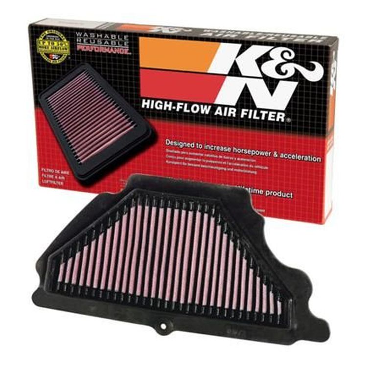 K&N Performance Lifetime Motorcycle Air Filter - KA-6007
