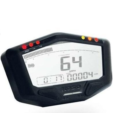KOSO DB-02 Gauge for off road bikes - Speed, RPM, clock