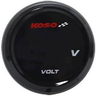 KOSO Coin Volt Meter - 40mm diameter