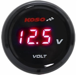 KOSO Coin Volt Meter - 40mm diameter